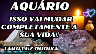 ♒AQUÁRIO UMA OPORTUNIDADE GRANDE E PODEROSA‼️ ISSO VAI MUDAR COMPLETAMENTE A SUA VIDA‼️ [upl. by Mariska]