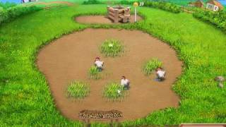 Farm Frenzy 2 gameplay mission 1 [upl. by Ardnoel]