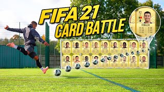 EXTREME FIFA ULTIMATE TEAM CARD BATTLE  FIFA 21  BILLY Vs JEZZA 🔥🔥🔥 [upl. by Maurise]