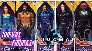 Nuevas Figuras de Aquaman  The Lost Kingdom Spin Master DC Comics [upl. by Ravi214]