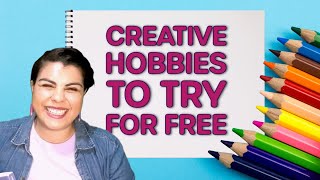 My top 5 low budget creative hobbies [upl. by Anaerdna]