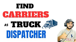 How To Find Carriers For Truck Dispatching  How to find carriers on FMCSA website [upl. by Ecaj]