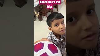 Kunali ne new TV Tod Diya bhai 😜😉😉souravjoshifuntime vlog souravjoshivlogs7028 indianyoutuber [upl. by Nwahsyt]