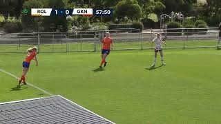 McDonalds Womens Super League Round 17 Goal Highlights Riverside Olympic v Glenorchy Knights [upl. by Yursa938]