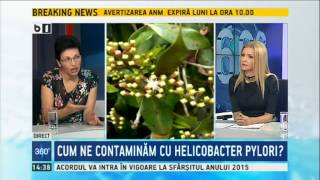 Fares  Emisiune B1TV 13 septembrie Helicobacter pylori [upl. by Hamnet582]