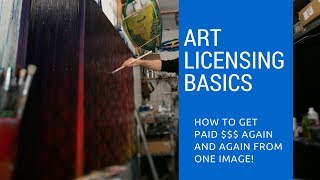 Art Licensing Basics  Work Smarter Not Harder [upl. by Etnohc]