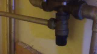 Unvented cylinder discharge pipe leaks from Tundish [upl. by Rao284]