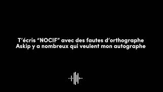 Kaïl  Nocif Official [upl. by Kielty]