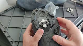 How to Install SPD Cleats on Bike Shoes [upl. by Ecyaj]