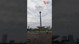 dirgahayurepublikindonesia dirgahayurepublikindonesia79 IKN ibukotanusantara 17agustus202 monas [upl. by Eitsim]