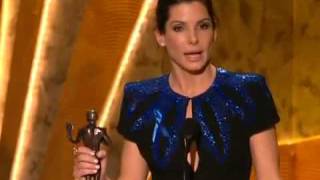 Sandra Bullock SAG Awards Acceptance Speechmp4 [upl. by Ryan788]