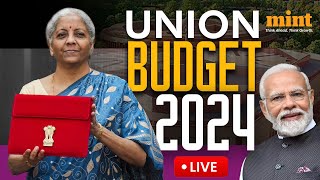 Budget 2024 Analysis LIVE  Finance Minister Nirmala Sitharamans Budget Speech  Tax Slabs Changed [upl. by Atwahs]