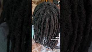 Crocheting locs  crochet retwist locs [upl. by Hairaza]