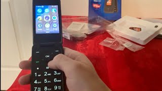 Tracfone TCL Flip 2 Unboxing  Set Up and Review 5000 points referral code [upl. by Nirb745]