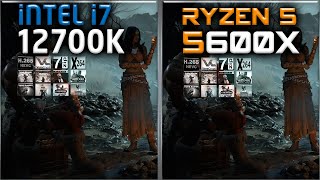 Intel i7 12700K vs Ryzen 5 5600X Benchmarks – 15 Tests 🔥 [upl. by Cutlerr616]