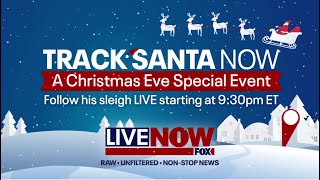 Track Santa Now Full Santa Tracking For Christmas Eve  LiveNOW From FOX [upl. by Garv]