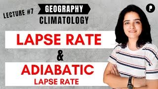 Lapse Rate  Adiabatic Lapse Rate  Types amp Factors  Climatology  Geography by Maam Richa [upl. by Caitlin]