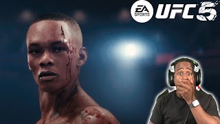 Official EA Sports UFC 5 Trailer Reaction  OH MY GOODNESS [upl. by Maggi462]