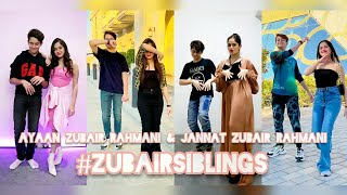 Ayaan Zubair and Jannat Zubair on Instagram Reels 😍😘 Siblingsgoals [upl. by Nets]