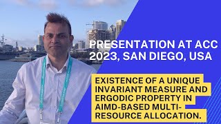 AIMDbased Multiresource Allocation in a Federated Multiagent System Setting ACC 2023 San Diego [upl. by Arema]