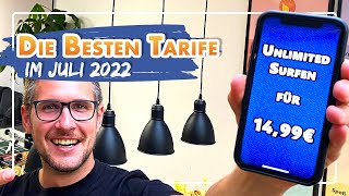 📱 Die besten Handyverträge im Juli 2022 [upl. by Frear]