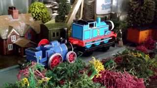 ERTL Stop Motion Thomas and the Goods Train [upl. by Nylednarb906]