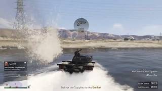 GTA Online Gunrunning Business Resupply Mission [upl. by Doroteya]