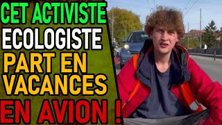 UN MILITANT ECOLO Prend Lavion  Après Avoir bloqué Des Automobilistes [upl. by Pliner]