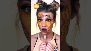 Emoji Makeup Challenge 😍😍 makeup makeuptutorial halloween makeupartist emojichallenge [upl. by Amado]