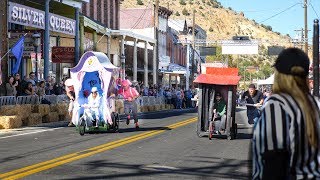 Outhouse Races Virginia City Nevada [upl. by Ursola]