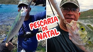 PESCARIA DE NATAL SÓ PODERIA SER ASSIM SOROROCA VERMELHO CIOBA pescaria pescador pesca [upl. by Isiahi]