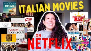 My favorite Italian movies on Netflix  Movies for learning Italian with subs [upl. by Harrad]