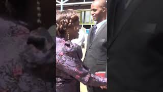 Rigathi Gachagua arriving at Priesthood Fellowship Church Kahawa West Nairobi County [upl. by Rory213]