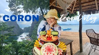 CORON palawan travel VLOG w itinerary amp expenses  travel philippines [upl. by Norse]