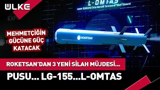 Roketsandan TSKnın Gücüne Güç Katacak 3 Proje haber [upl. by Hallutama]