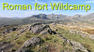 Wild camping at Hardknott Roman fort [upl. by Semaj]