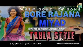 Bore rajana miyadtabla mix New Gondi DJ song 2024 By DJ SRIKANTH mix [upl. by Rennoc]