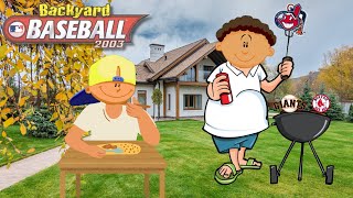 Thor is COOKING  Backyard Baseball 2003 Season Playthrough Ep 4 [upl. by Etteuqal272]