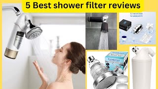 5 Best shower filter reviews [upl. by Yrtnej]