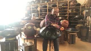 Handpan D Kurd 11 Töne [upl. by Schach]