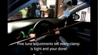 Wheel alignment locking your steering wheel with this home made tool for 12 bucks [upl. by Tiram]