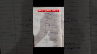 Gluconeogenesis pathway biochemistry 2nd semester bsc nursing shorts viralshorts CHO [upl. by Isdnyl]