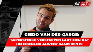 Van der Garde ‘Supersterke Verstappen laat zien dat hij eigenlijk alweer kampioen is’  RN365 [upl. by Driskill449]