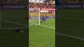 A COSTLY MISS THERE FROM ArmandoSadiku 🫣  ISL FCGMCFC shorts [upl. by Aeikan]