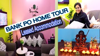 Bank PO Home🏡Tour  Govt Quarter tour  Leased Accommodation Home Tour [upl. by Nroht]