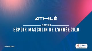 Espoir masculin de lannée 2019  Les nommés [upl. by Noakes58]