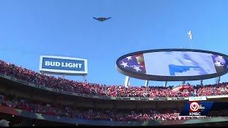 B2 Stealth Bomber flyover planned for Chiefs playoff game Sunday piloted by Independence native [upl. by Ahsien]