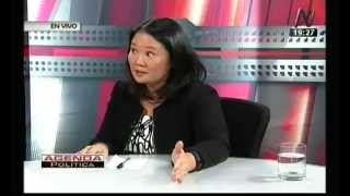 KEIKO Fujimori Declara por Union Civil Solo Derechos Patrimoniales y Rechaza Matrimonio Homosexual [upl. by Mallina]