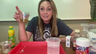 Testing Matter Solubility Demonstrations with Different Substances [upl. by Halian901]