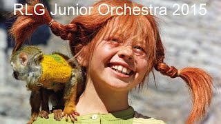 Pippi Langstrumpf Theme Song RLG Junior Orchestra 2015 [upl. by Brittan810]